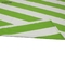 Lime Green Striped Beach Microfiber Suede Handuk Pasir Gratis 1800mm